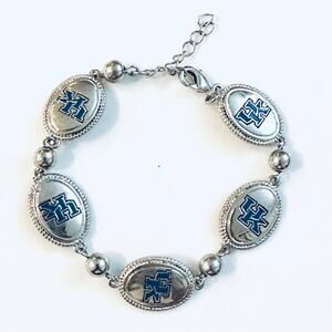UK Silver Link Bracelet Kentucky